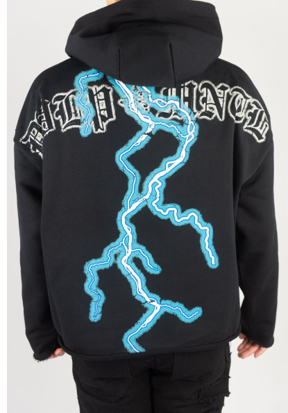 STRUCK CROPPED HOODIE