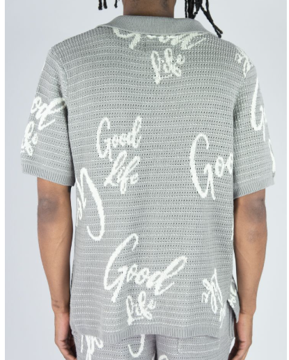 RINGSPUN- GOOD LIFE CROCHET POLO