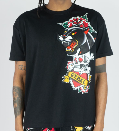 REBEL MINDS- JAGUAR OVERSIZED TEE