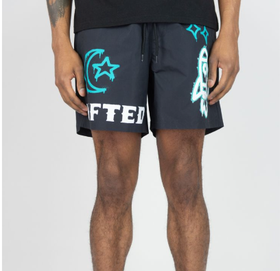 REBEL MINDS -LIFTED BOARD SHORTS